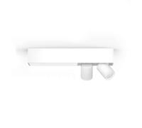 Philips Hue Centris - Plafonnier LED intelligent, 41x9 cm, blanc 929003808501
