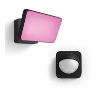 Philips Hue Discover Projecteur (Noir) | Luminaire exterieur - Blanc/Couleur - Incl. Hue détecteur de mouvement extérieur - Hue White and Color Ambiance