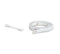 Philips Hue Eclairage intelligent - Rallonge LED intelligente, 11,5 W, intensité variable, lumière blanche et colorée, longueur 1 m 929002269201