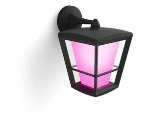 Philips Hue Econic Applique Murale Descendante Extérieure Lanterne Led 15w Noir