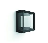 Philips Hue Econic - Applique murale LED extérieure intelligente, 26x26 cm, noir 915005731901