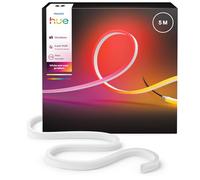 Philips Hue Bande LED extérieure Neon 5 m RGB+Blanc 1100 lm Blanc