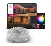 Philips Hue Festavia Guirlande LED Extérieure Stalactites, 8,5 m | White and Color Ambiance, Smart LED, 250 LED, Effets Dynamiques, Synchronisation Musicale, Maison Intelligente