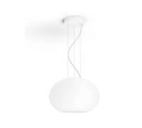 Philips Suspension Flourish – White & Color Ambiance – LED, Bluetooth, Alexa, Blanc