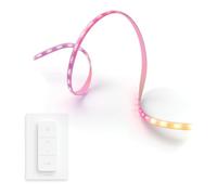 Philips Hue Flux Ruban LED 3 Mètres - Incl. Hue Dimmer Switch | Ruban lumineux - Hue White and Color Ambiance