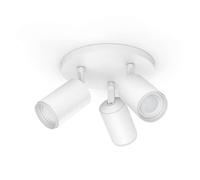 Philips Hue White & Color Ambiance Fugato Projecteur GU10 à 3 sources lumineuses, 8720169319516,