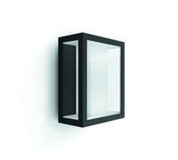 Philips Hue Impress - Applique murale LED extérieure intelligente, 24x19 cm, noir 915005730801