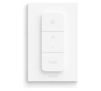 Philips Interrupteur à cadran Hue Tap Dial – 4 boutons, variateur, Noir, contrôle 3 pièces