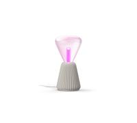 Philips Hue Lightguide Lampadaire 3D imprimé (Couleur Sable) | Incl. Hue Lightguide Triangle lampe - E27 - Blanc/Couleur - Hue White and Color Ambiance