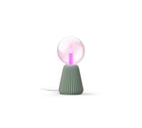Philips Hue Lightguide Lampadaire 3D imprimé (Sauge Verte) | Incl. Hue Lightguide Globe ampoule (G125) - E27 - Blanc/Couleur - Hue White and Color Ambiance
