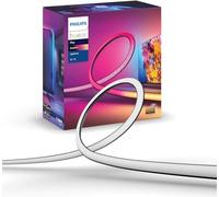 Philips Hue Lightstrip Play Gradient pour TV 75 pouces, Bande ambilight pour synchronisation de la lumière avec l'écran, Bande LED compatible Alexa, Google Assistant et Apple Homekit