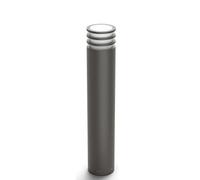Philips Hue Lucca Lampadaire Extérieur, Lumière Blanche et Multicolore Personnalisable, 1100 lm, Ampoule A60 Incluse, Luminosité Variable, IP44 Résiste aux Intempéries, Compatible Matter, Zigbee