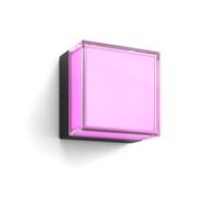Philips Hue Luminaires Extérieurs Applique Murale Extérieure Carrée Scenova Avec Lumière Led Connectée Couleur Et Blanche. Résistante Aux Intempéries Pour Les Terrasses, Jardins Et Entrées, Avec Appli