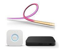 Philips Hue Pack de démarrage de divertissement pour TV 55 pouces - 1 boîte de synchronisation HDMI (câble HDMI inclus) - 1 Philips Hue Play Gradient Lightstrip 55 pouces