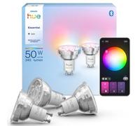 Philips Hue - Pack Essential- 3/Gu10 White&Color Ambiance