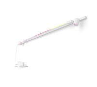 Philips Hue Perifo Kit Mural avec 2 x spot cylindrique et Tube lumineux gradient - Blanc, compatible Bluetooth, fonctionne avec Alexa, Google Assistant et Apple Homekit