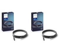 Philips Hue Play Câble d'extension 5 mètres -Noir (Lot de 2)