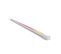Philips Hue Play Gradient Light Tube 125cm, Blanc, synchronisation de la lumière avec l'écran (nécessite Hue Sync Box - non fourni), fonctionne avec Alexa, Google Assistant et Apple Homekit