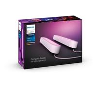 Philips Hue Play Pack de 2 Barras de Luz Regulable Blanca + Alimentador