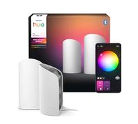 Philips Hue Luminaire de table 8720169385931 Philips Hue Play Wallwasher, Doppelpack, weiß LED 20 W