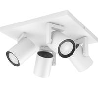Philips Hue Projecteur de plafond 929003808201 Argenta GU10 16.8 W de blanc chaud à blanc froid, RVBB