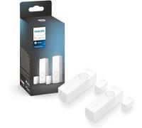 Philips Capteur de contact Secure Lot de 2 pour porte/fenêtre, contrôle via app Hue, blanc