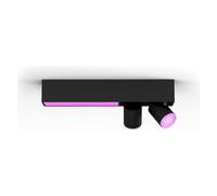 Philips Hue Projecteur Centris GU10 - White & Color Ambiance, 3 sources LED, dimmable, noir