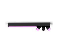 Philips Hue Centris - Plafonnier LED intelligent, 99x9 cm, noir 929003808801