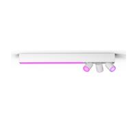 Philips Plafonnier Hue Centris White & Color Ambiance V2 – 4 spots, dimmable, 16M couleurs, Alexa