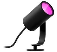 Philips Hue Spot extérieur Lily – Kit 1 spot Anthracite 8W, lampe connectée
