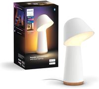 Philips Hue Twilight, Lampe de chevet et de réveil connectée, lumière blanche et couleur, compatible Bluetooth, commande vocale avec Alexa, Apple Home et Google Assistant