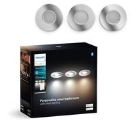 Philips Hue White Amb. Adore Ampoule encastrable ronde argentée 3x350lm DS
