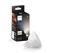 Philips Ampoule connectée MR16 – Lumière blanche – Bluetooth – Fonctionne avec App et voix