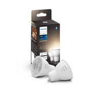 Philips Ampoule Hue White GU10 5,5 W Bluetooth Pack de 2