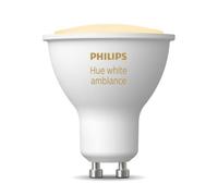 Philips Hue White Ambiance Ampoule LED intelligente GU10 4,3 W Lumière blanche chaude à froide