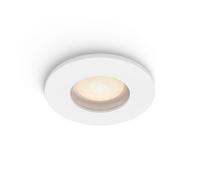 Philips Hue White Ambiance Adore Spot connecté encastré, Chrome, 1 x 5 W, Éclairage de salle de bain avec variateur, Intensité variable, Contrôlable via l'application, Compatible avec Amazon Alexa
