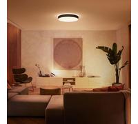 Philips Hue Plafonnier Enrave XL White Ambiance LED Bluetooth compatible Alexa Google HomeKit Noir