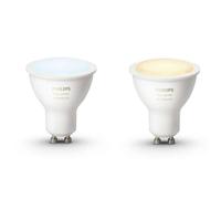 Philips Hue White Ambiance Pack 2 Bombillas Ambiental Blanco GU10