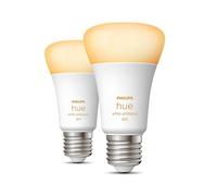 Philips Hue White Ambiance Pack de 2 ampoules LED E27, 2200 K, 9,5 W, 8719514328242, A60