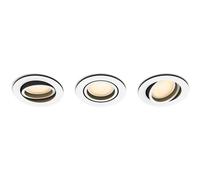 Philips Hue White ambiance Pack de 3 spots à encastrer Milliskin