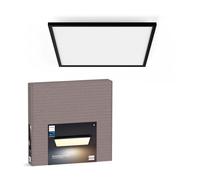 Philips Plafonnier LED Aurelle SQ XL — White Ambiance, Bluetooth/Zigbee, noir