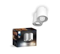 Philips Hue Pillar Spot Double Blanc