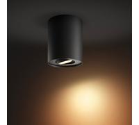 Philips Hue White Ambiance Pillar Projecteur GU10 à 1 source lumineuse, 8720169320239,