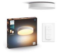 Philips Hue Plafonnier LED Devere White Ambiance – Bluetooth, Alexa/Google/HomeKit – Blanc Large