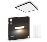 Philips Hue White Ambiance, plafonnier LED connecté Aurelle, compatible Bluetooth, 39W, fonctionne avec Alexa, Google Assistant et Apple Homekit