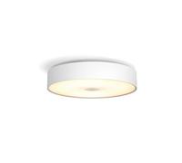 Philips Hue White Ambiance, Plafonnier LED Fair, Avec Télécommande, Blanc | Éclairage Plafond Rond, 39W, Blanc Chaud/Froid 2200-6500K, Télécommande incluse, Contrôle Vocal & App, Bluetooth