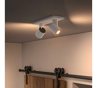 Philips Hue White Ambiance Runner Projecteur GU10 à 2 sources lumineuses, 8720169320475,
