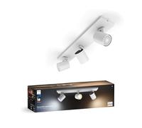 Philips Hue Projecteur Runner White Ambiance 3x GU10, télécommande incluse, compatible Alexa