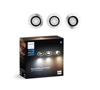 Philips Hue White Amb.Milliskin Encastrable 3 lamelles aluminium 3x350lm