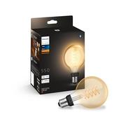 Philips Ampoule LED connectée Hue White Filament Globe E27